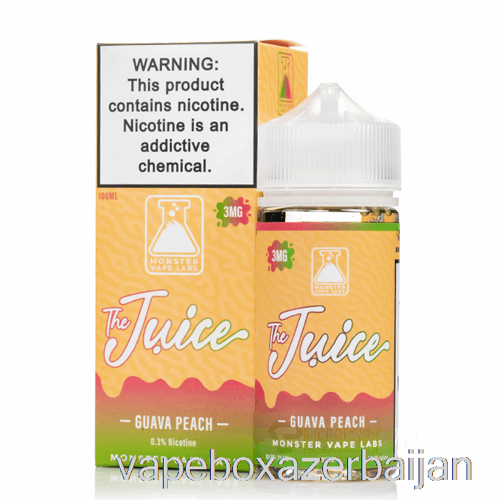 Vape Baku Guava Peach - The Juice - 100mL 6mg